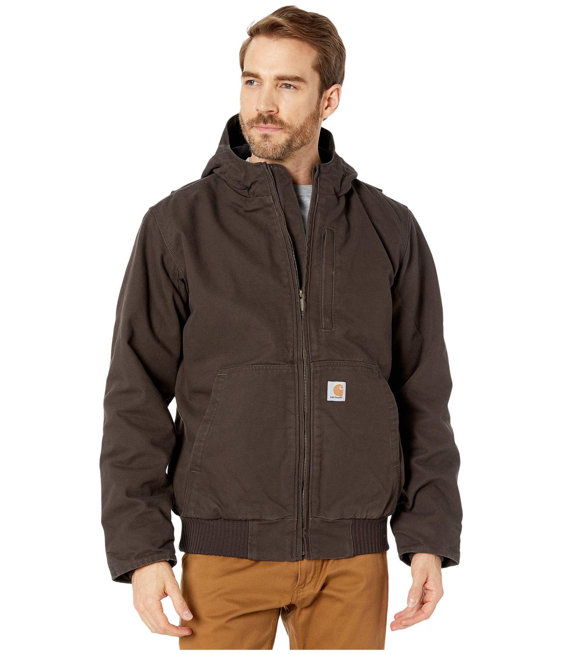 Carhartt Cotton Full Swing(r) Armstrong Active Jacket in Brown for Men ...