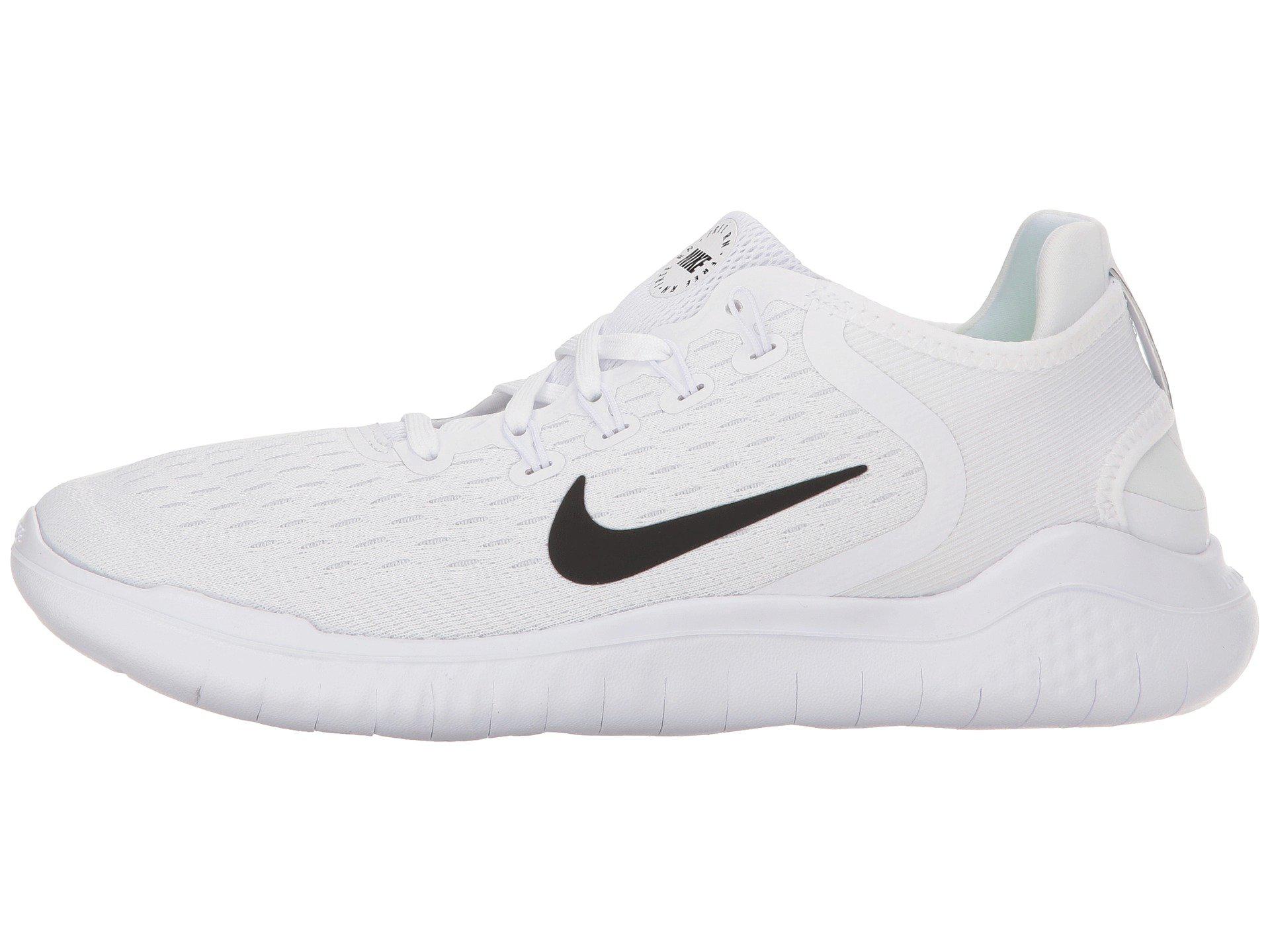 Nike Synthetic Free Rn 2018 Running Shoes in White/Black (White) for Men |  Lyst