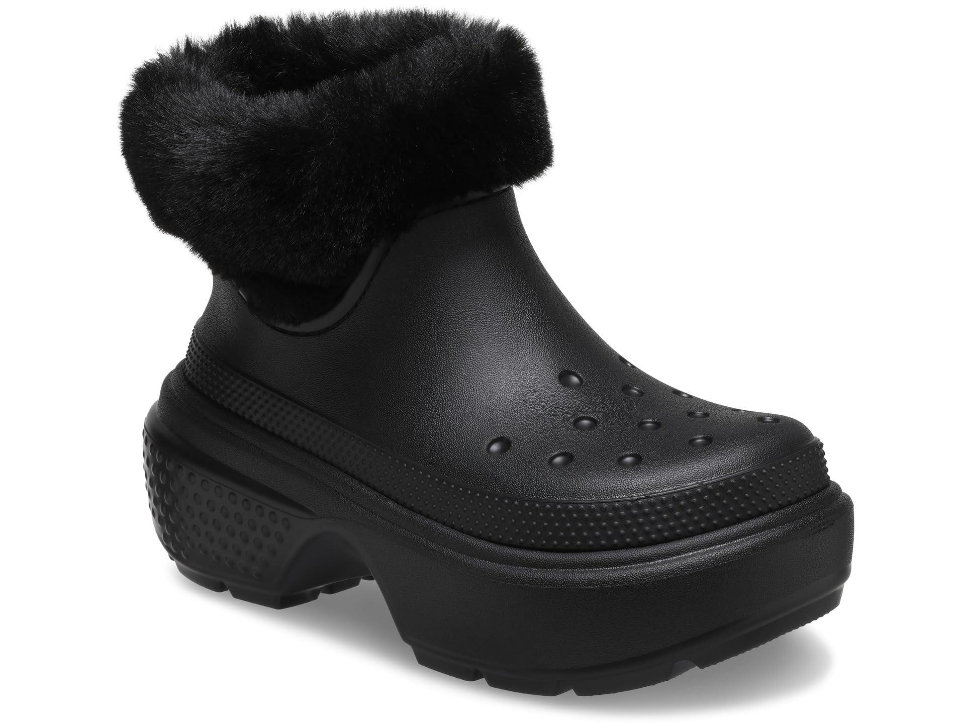 Crocs™ Stomp Lined Boot in Black | Lyst