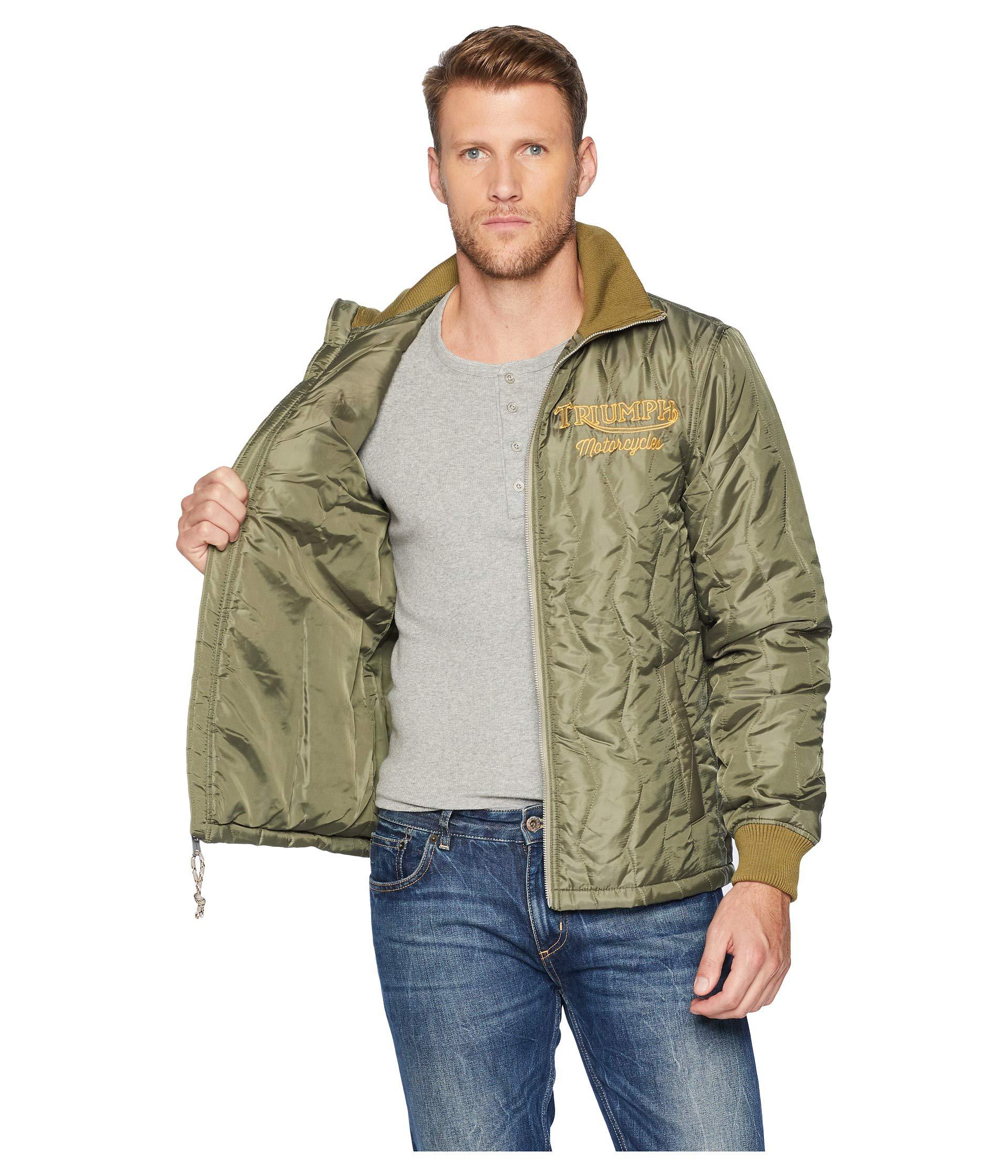 Lucky Brand Embroidered Triumph Tiger Jacket (olive) Men's Coat in Green  for Men | Lyst