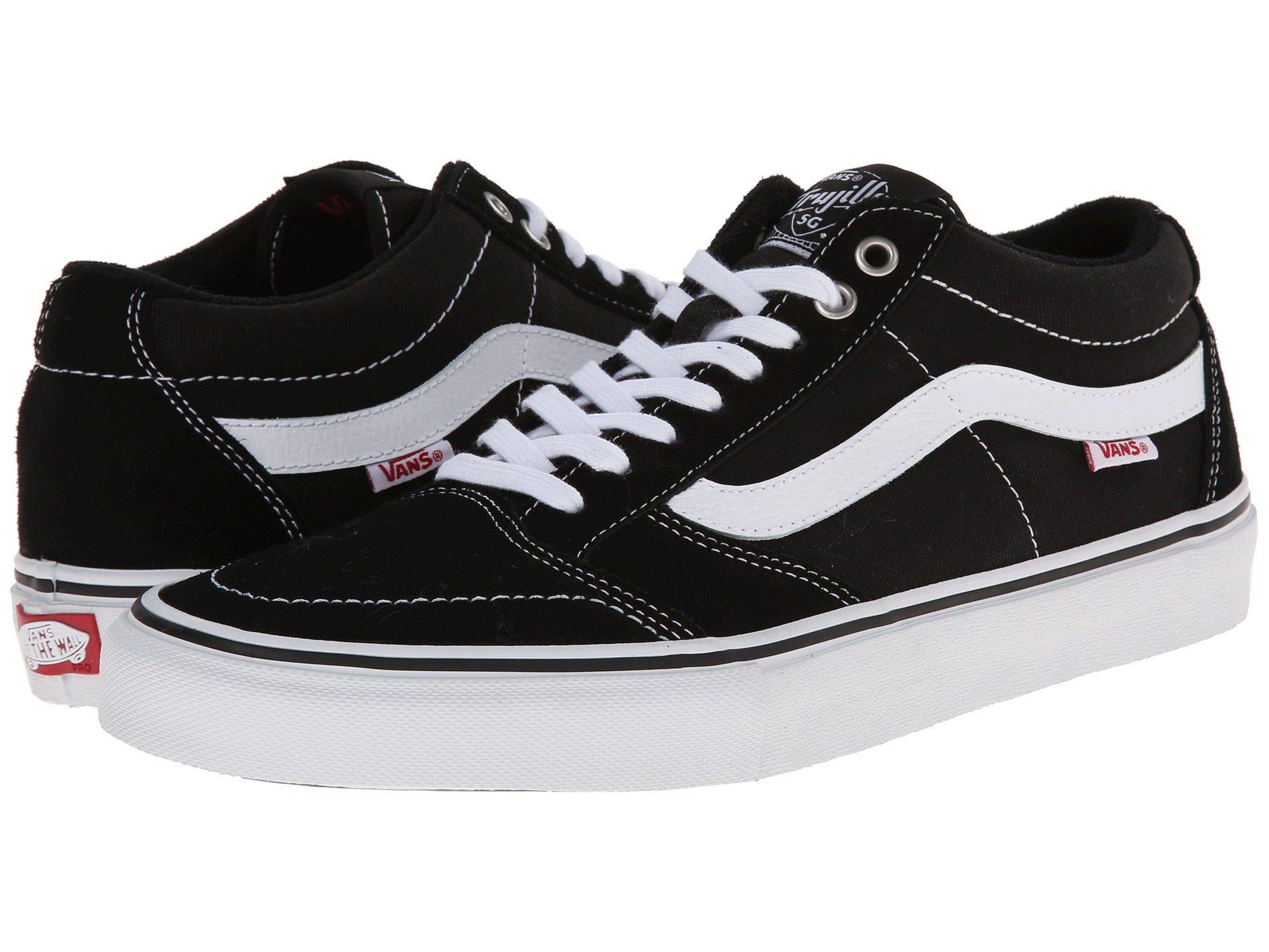 vans tnt sg black white