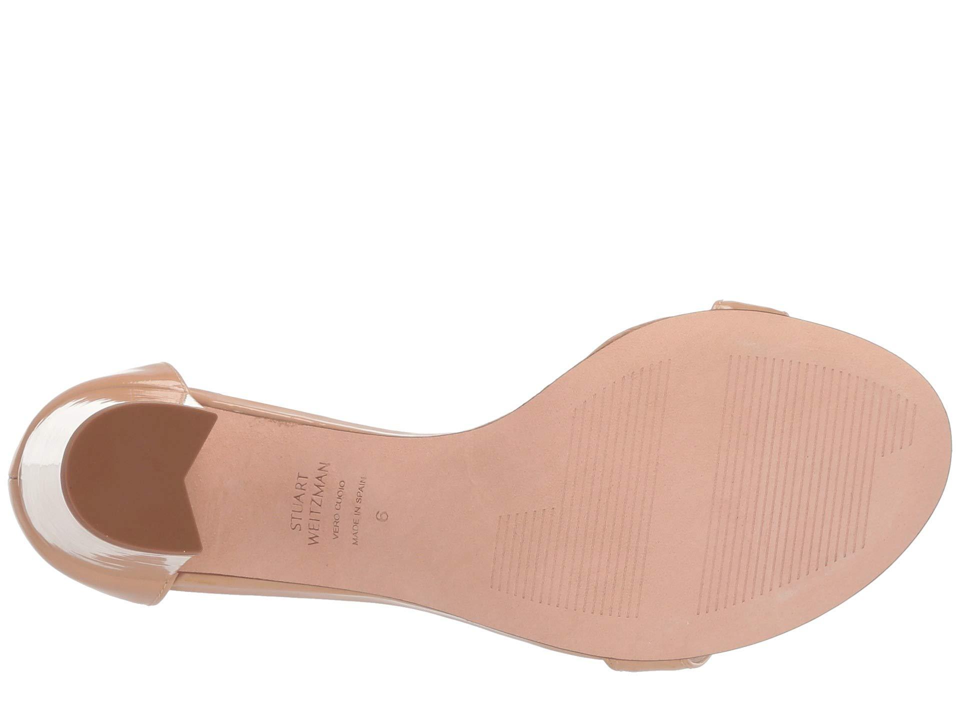 stuart weitzman nearly nude