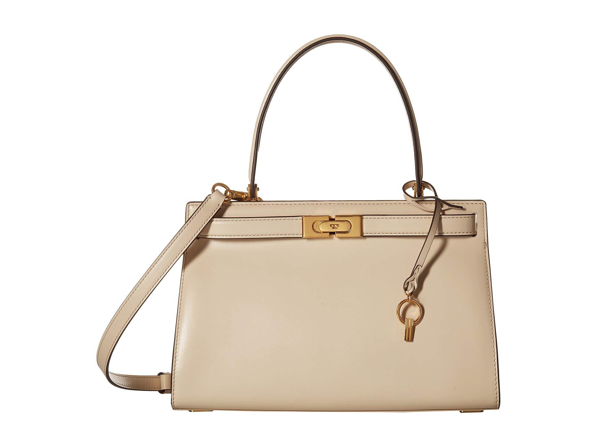 Tory Burch Lee Radziwill Small Bag in Natural - Lyst