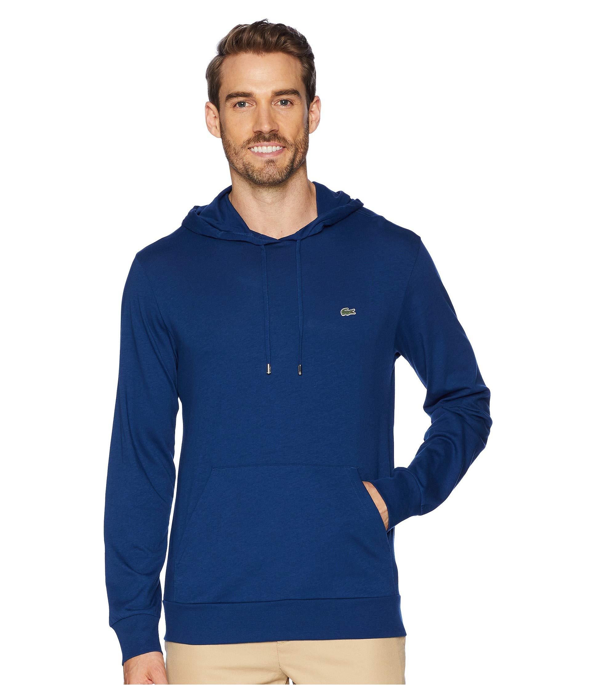 lacoste long sleeve hoodie