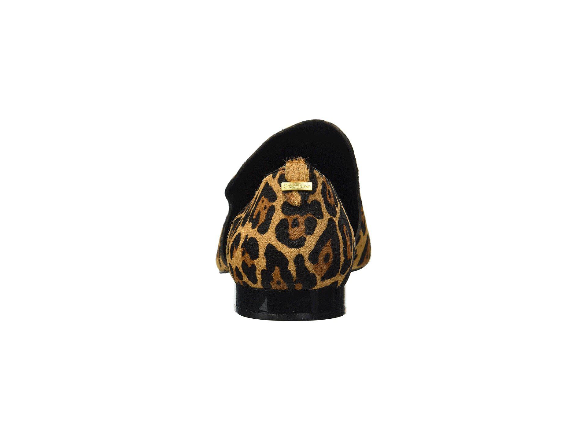 calvin klein edona leopard