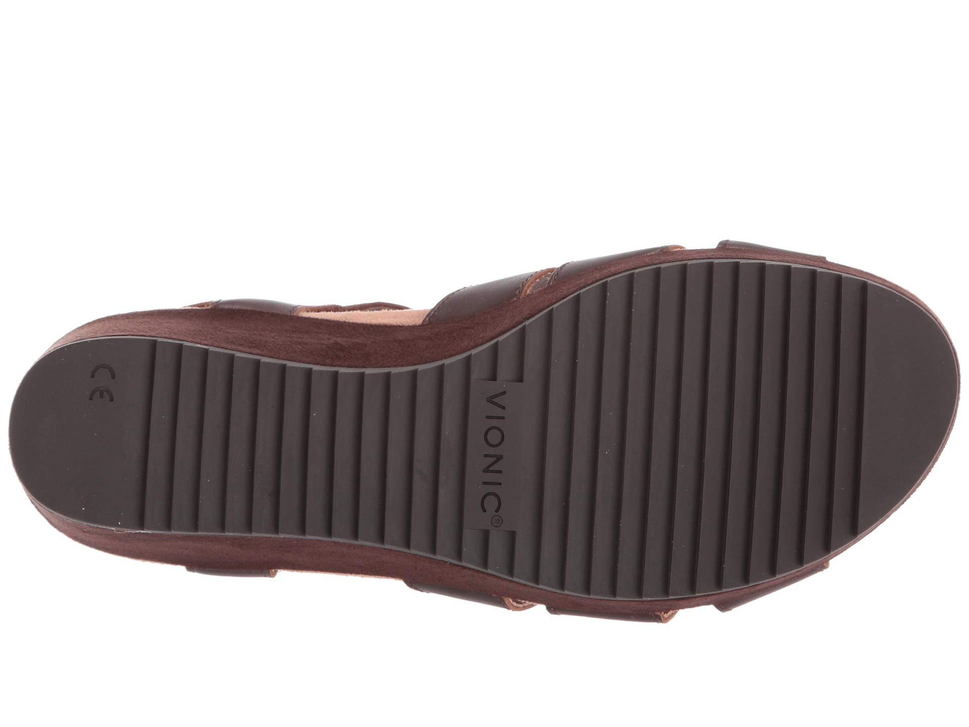 vionic brown women's shoes