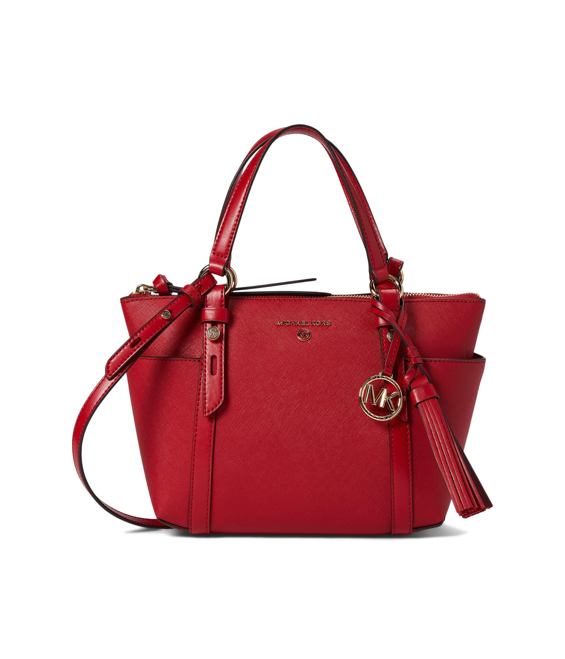 Michael Kors Sullivan Small Convertible Top Zip Tote in Red Lyst