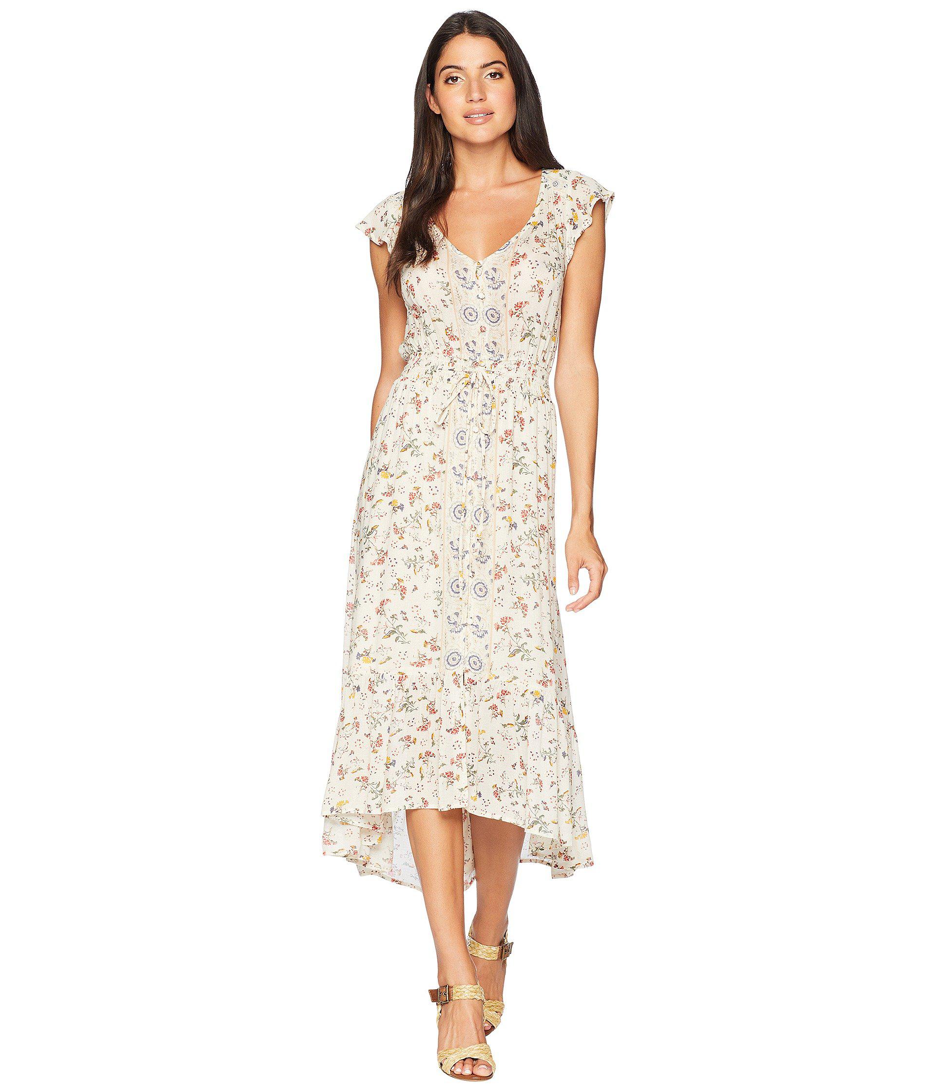 lucky brand felice floral dress