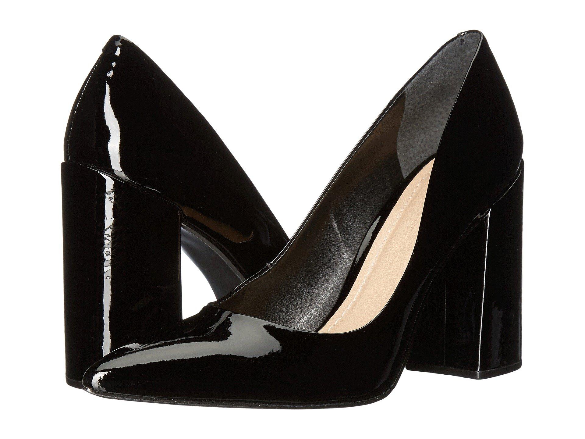 massimo matteo block heel pump