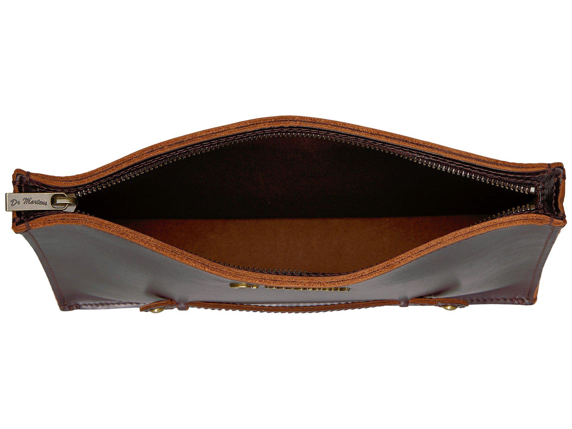 dr martens leather purse