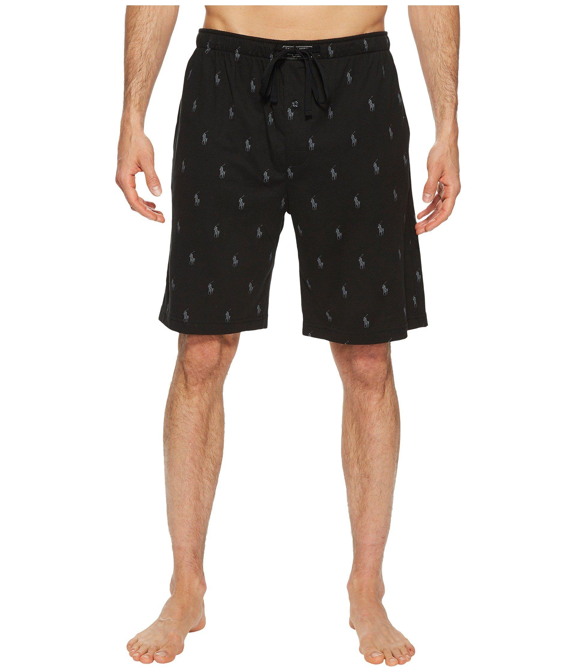 Polo Ralph Lauren Cotton Knit Sleep Shorts in Black for Men Save 25
