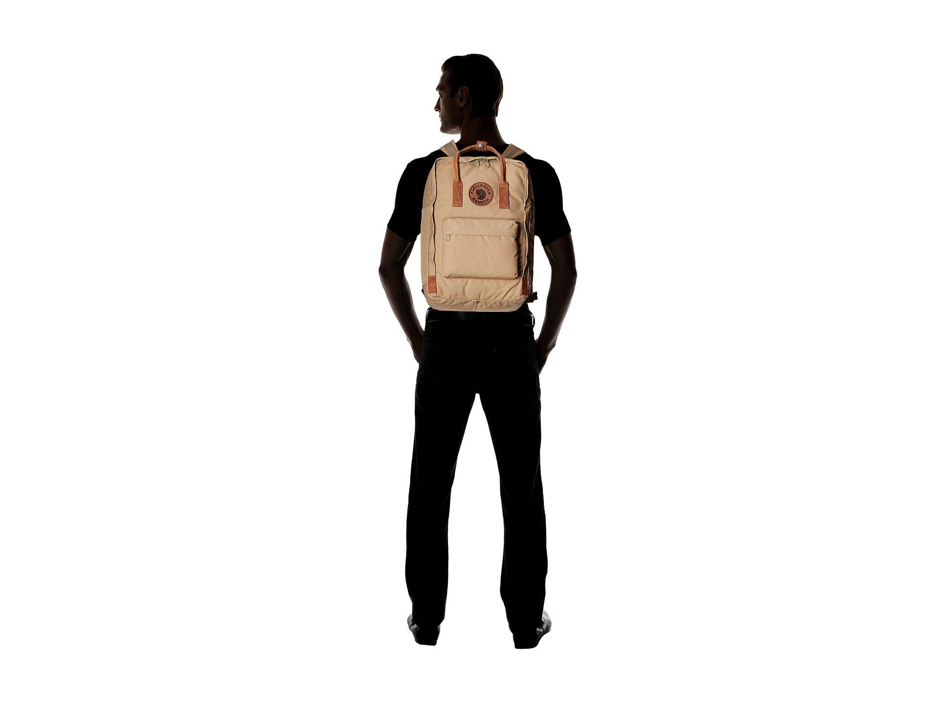 Fjallraven Leather Kanken No. 2 Laptop 15 (sand) Bags in Natural for Men |  Lyst