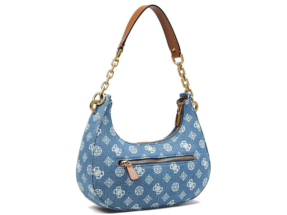 Shoulder Bag Guess Handtaschen Blau Guess Handtasche HWNG96 49110