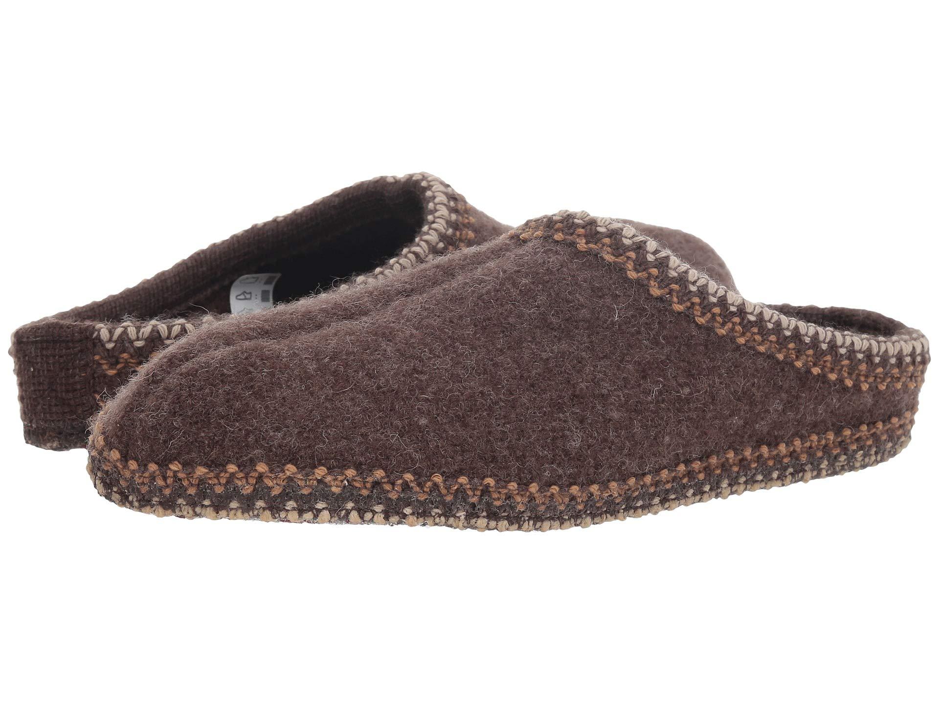 Haflinger Wool As Classic Slipper in Brown - Save 5% - Lyst