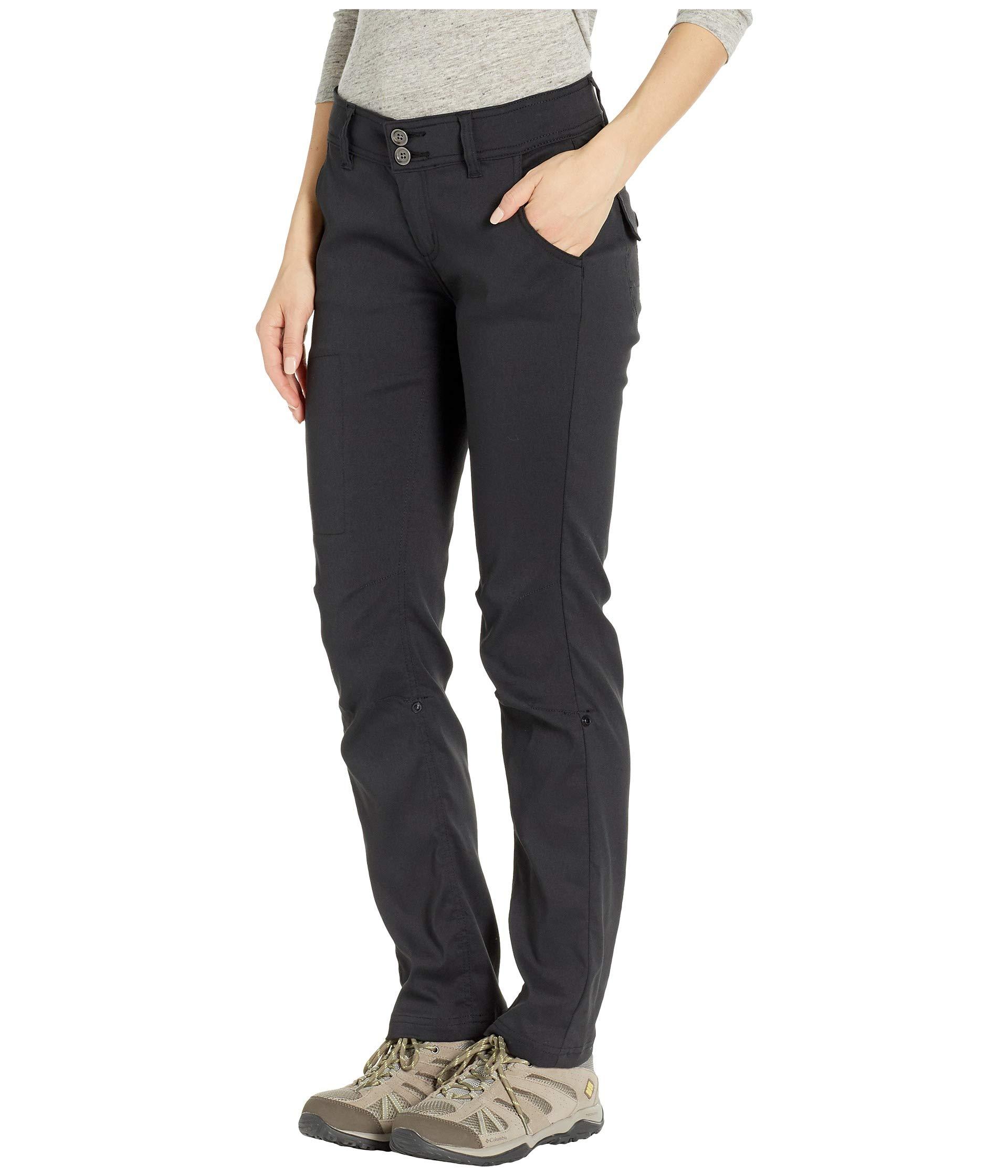 Prana Synthetic Halle Straight Pants in Black - Lyst