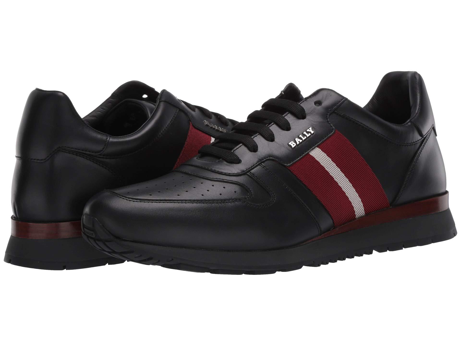bally men's astel trainspotting leather runner sneakers