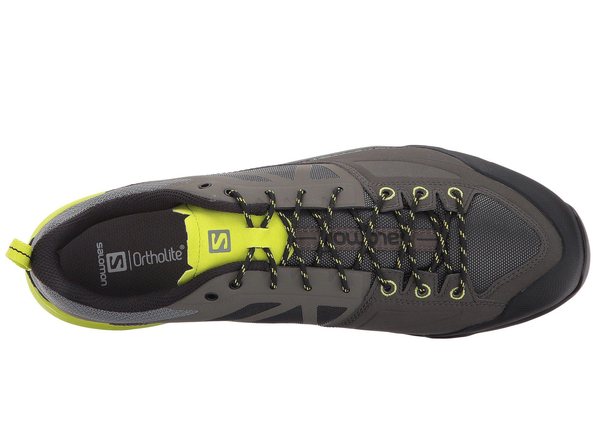 salomon men's x alp spry hiking shoes