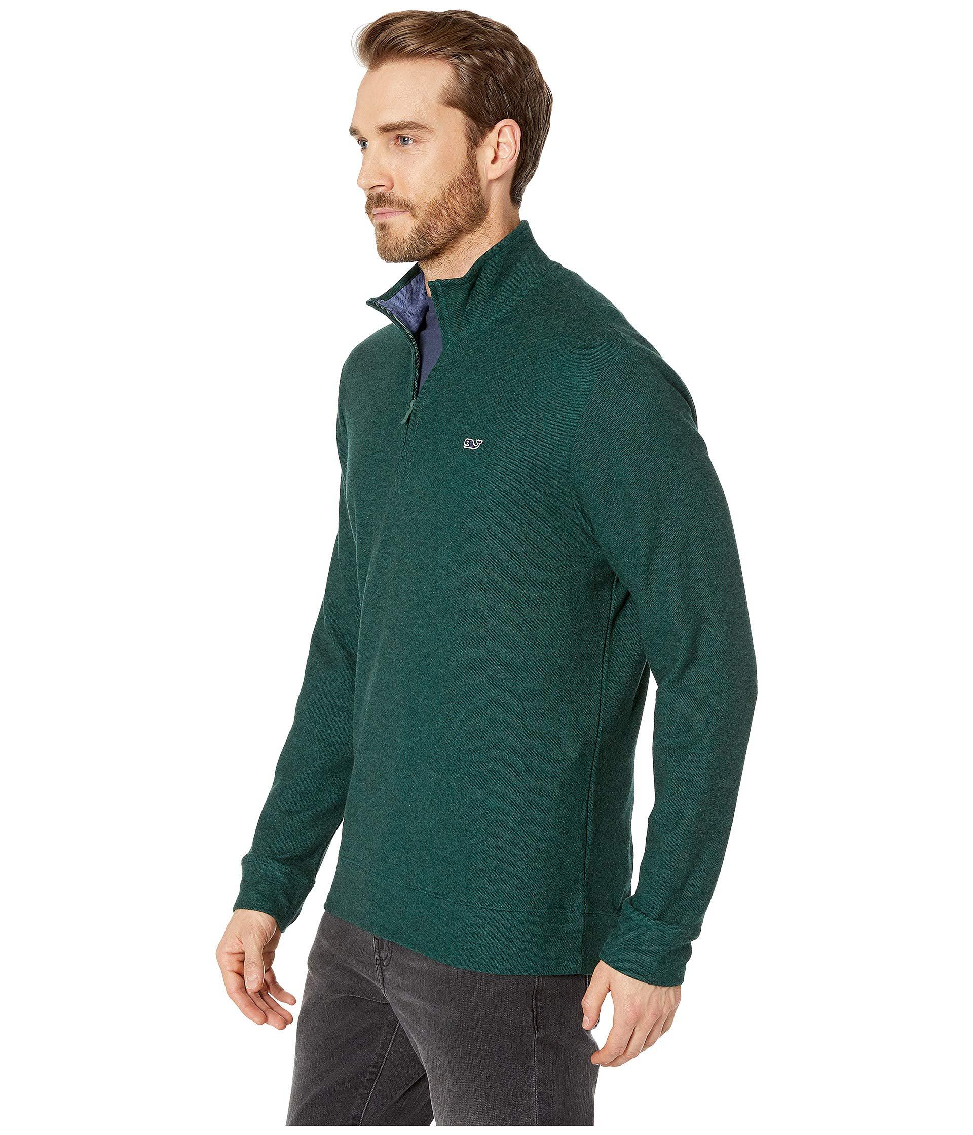 vineyard vines green pullover