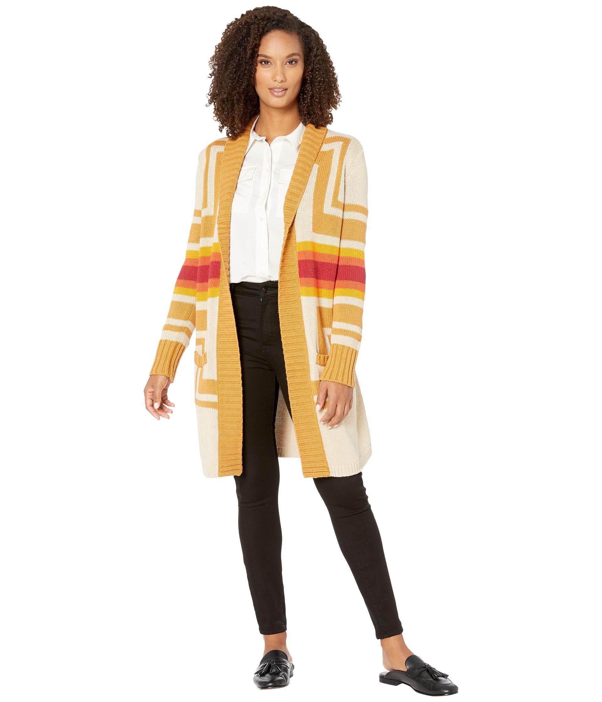 pendleton harding open cardigan