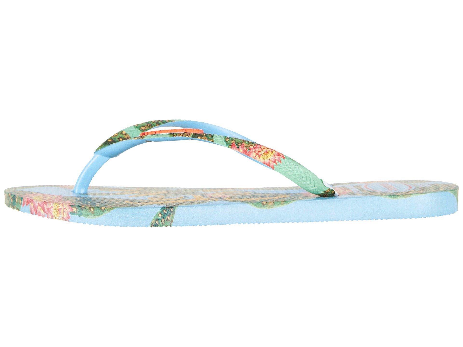 havaianas blue splash