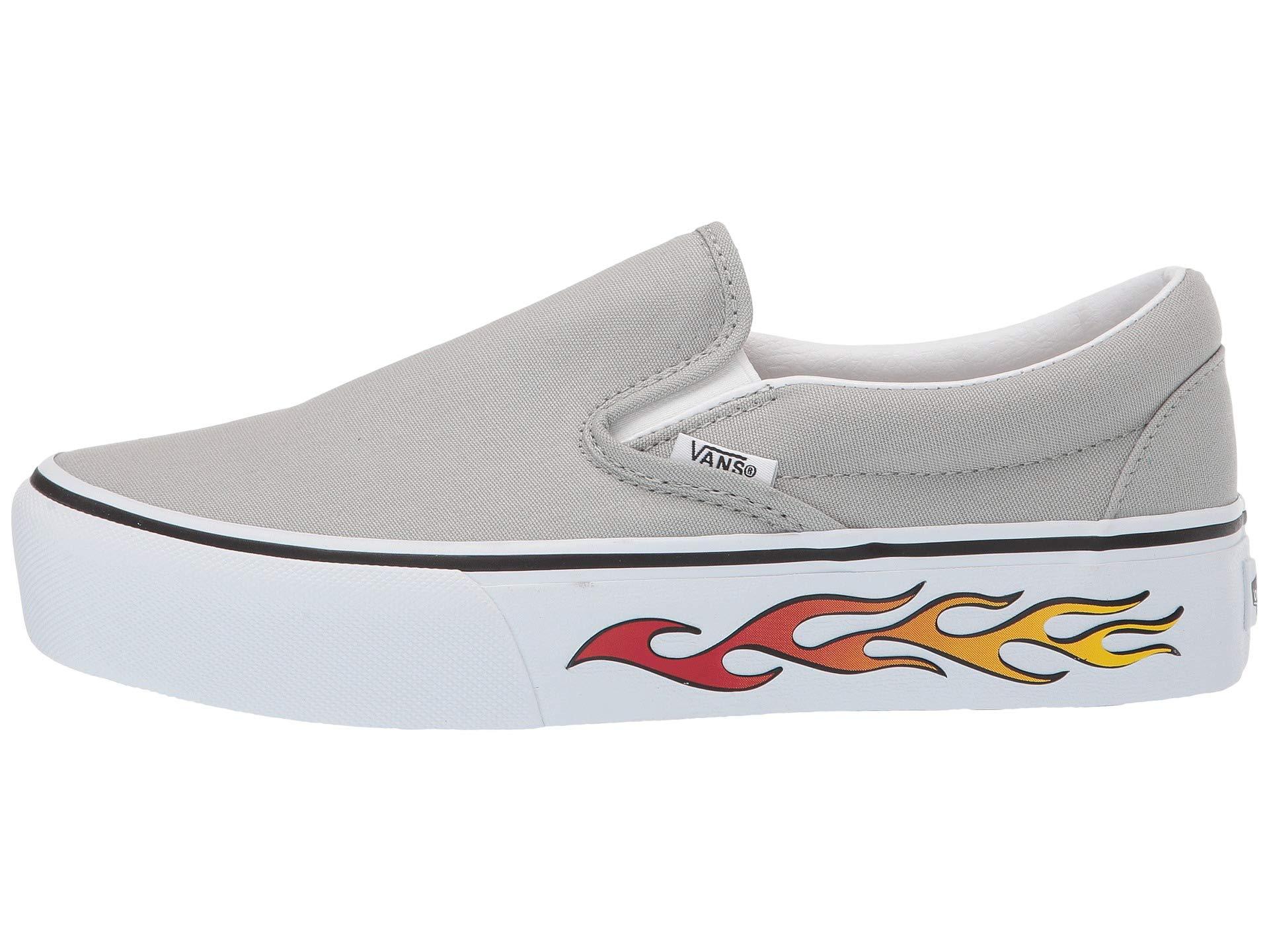 vans flame platform