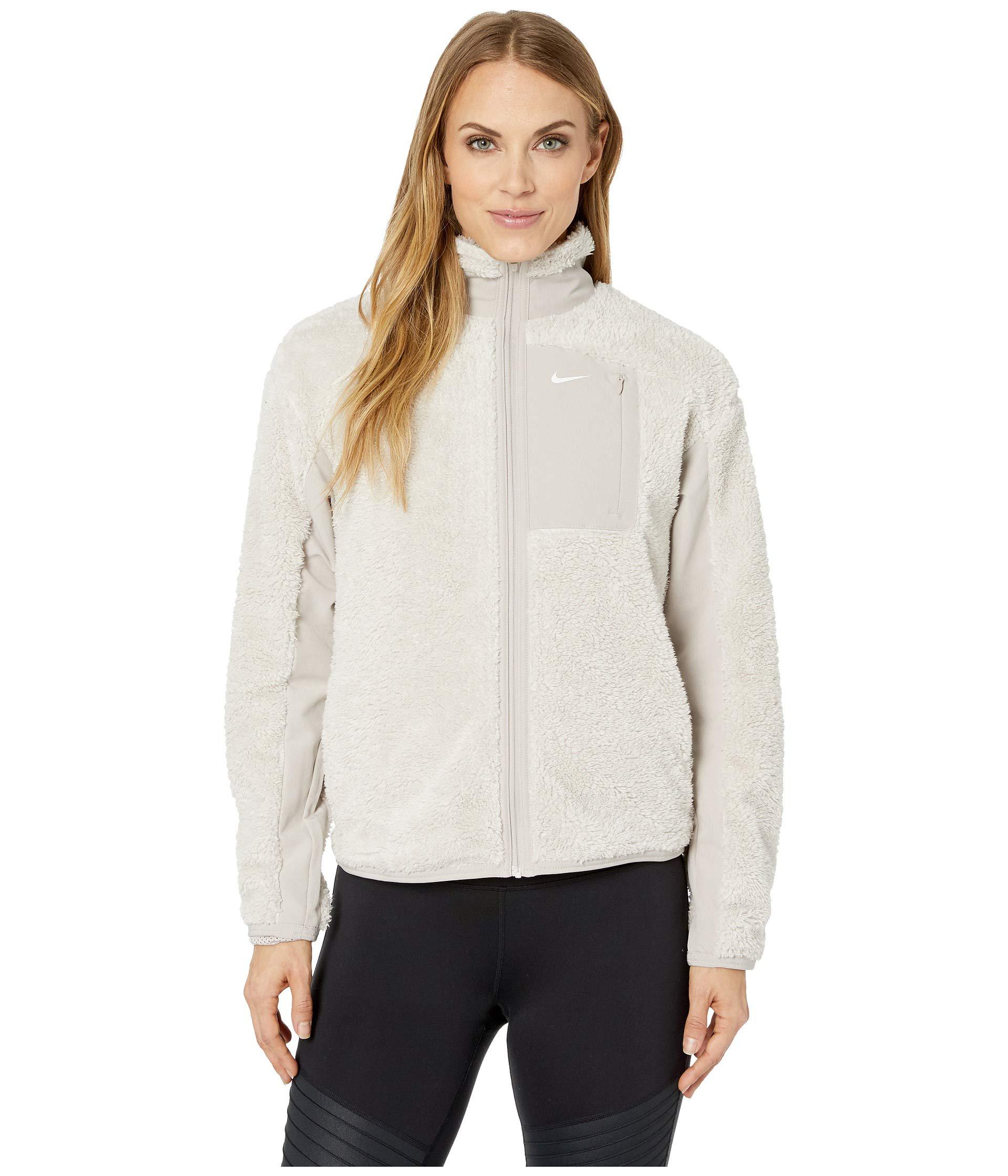 nike women's full zip training top