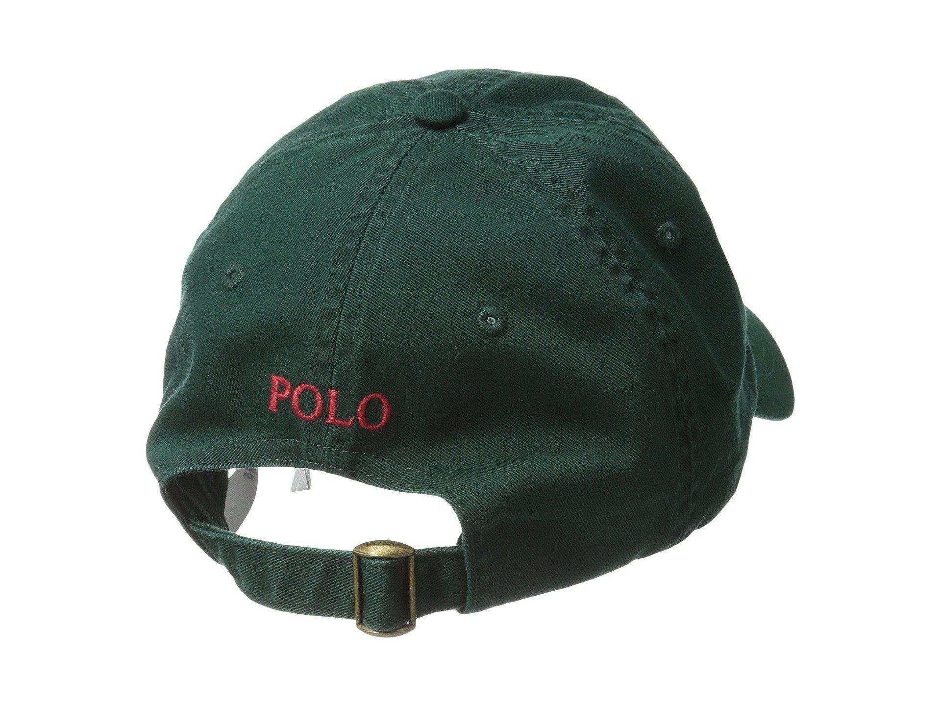 Polo Ralph Lauren Classic Sport Cotton Chino Hat (college Green) Caps for  Men | Lyst
