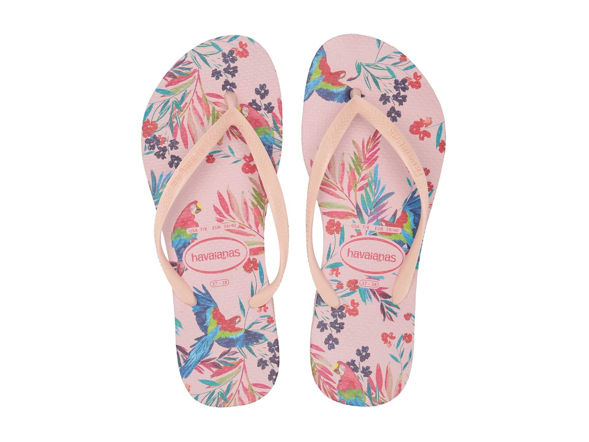 havaianas slim tropical floral