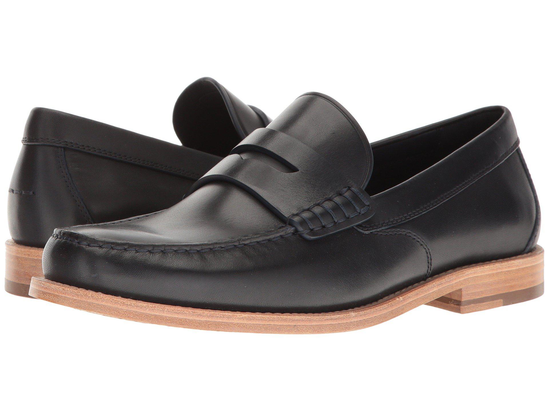 coach black slip on shoes