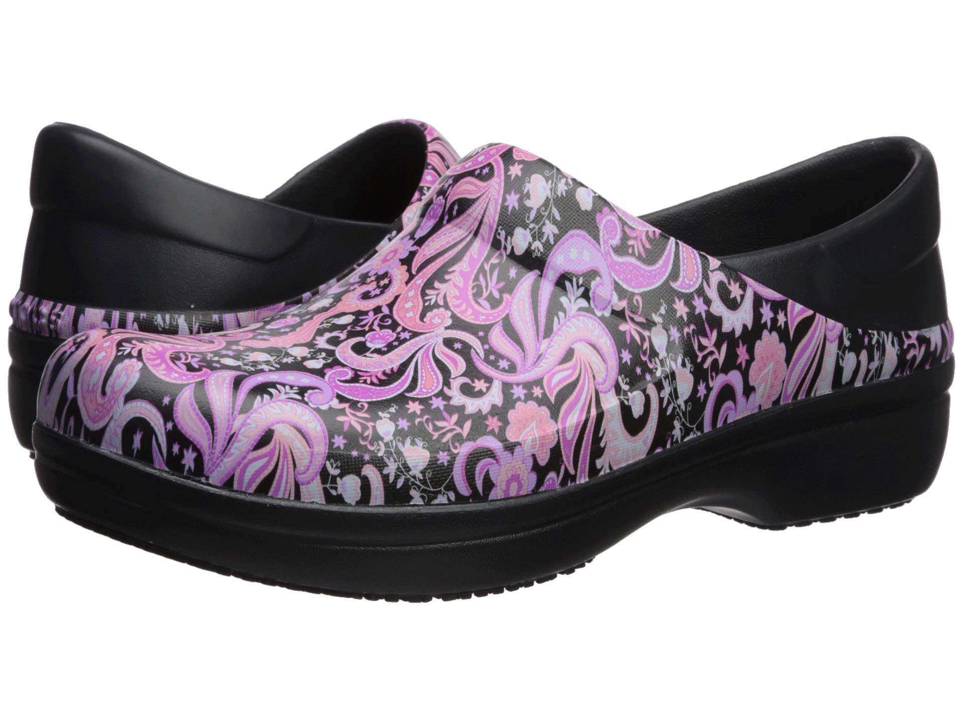 Crocs™ Neria Pro Ii Graphic Clog in Tropical Floral/Black (Black ...