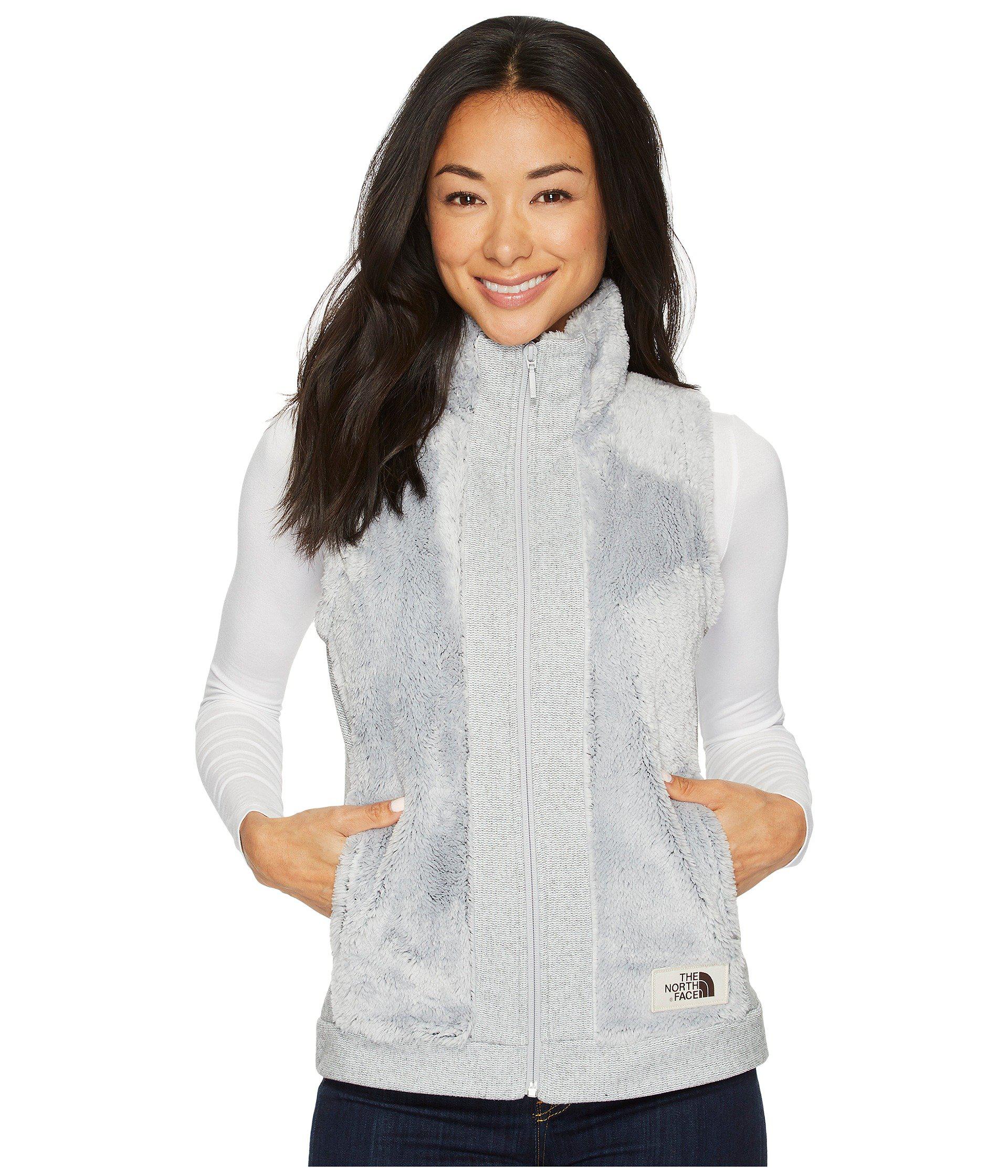 north face fleece vest women's