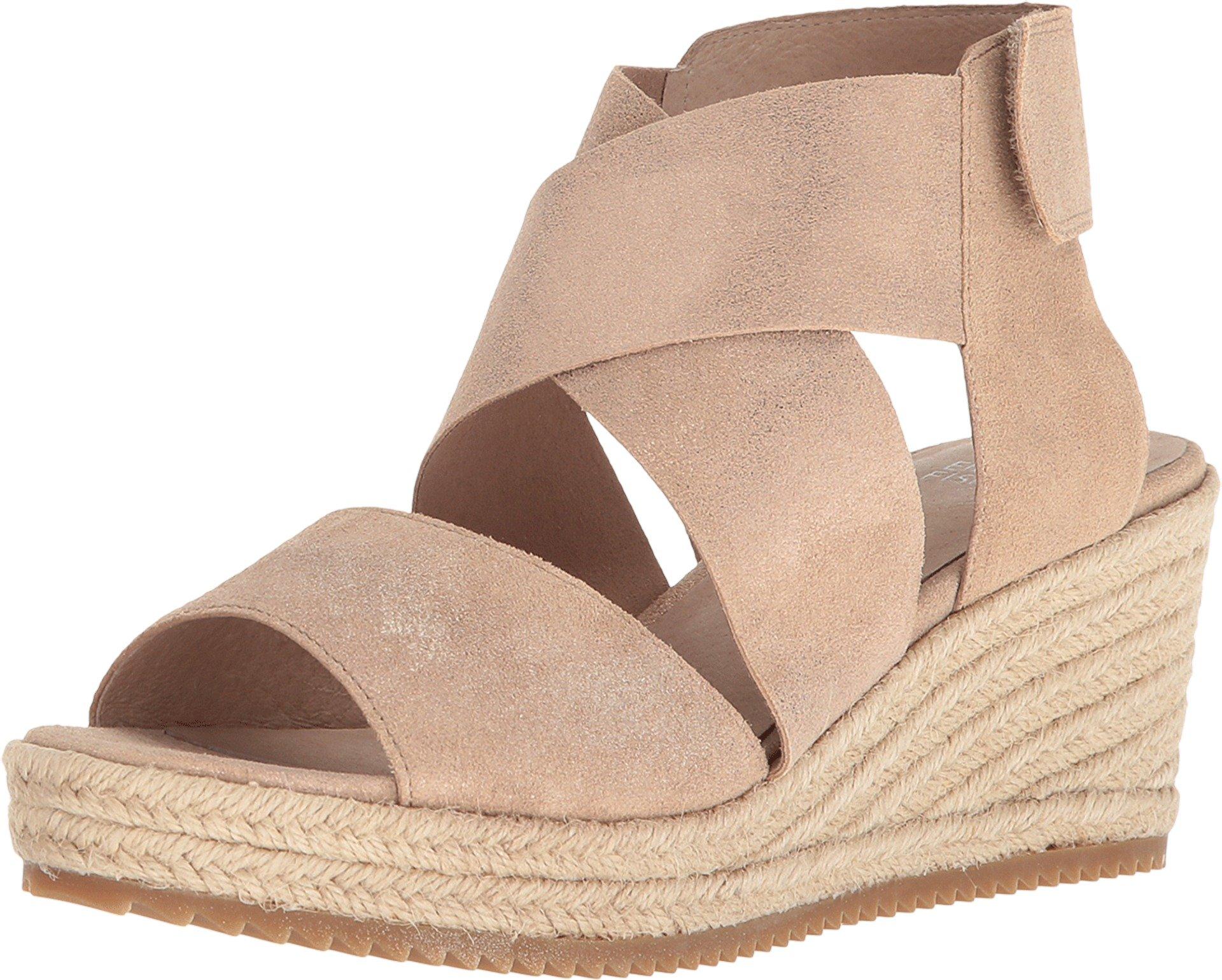 Eileen Fisher Leather Willow 3 in Gold (Metallic) - Lyst