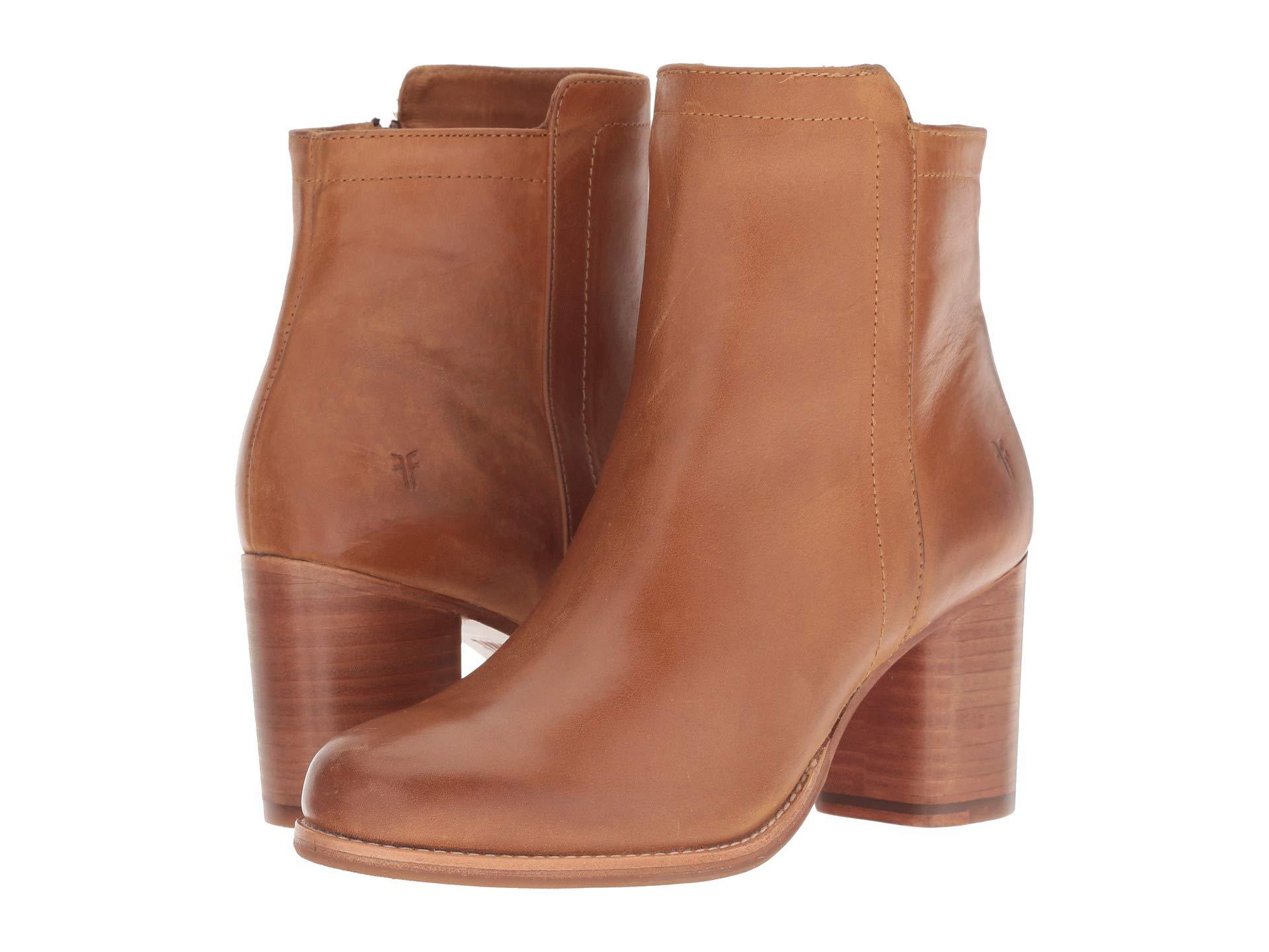 frye addie inside zip bootie
