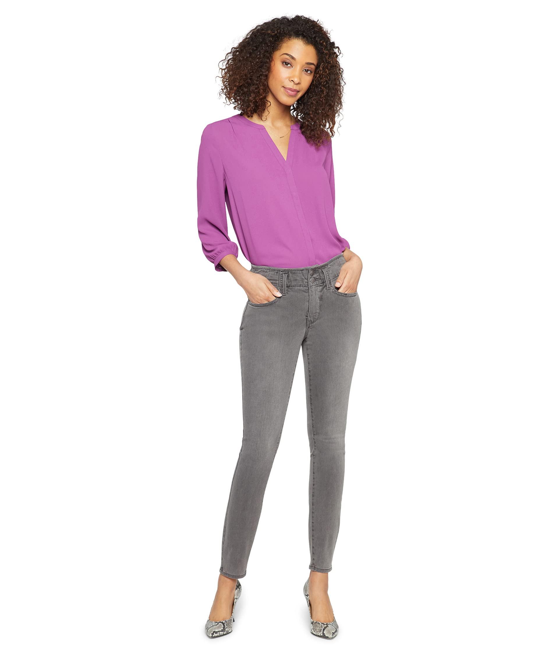 NYDJ Ami Skinny Hollywood Waistband In Smokey Mountain in Purple Lyst
