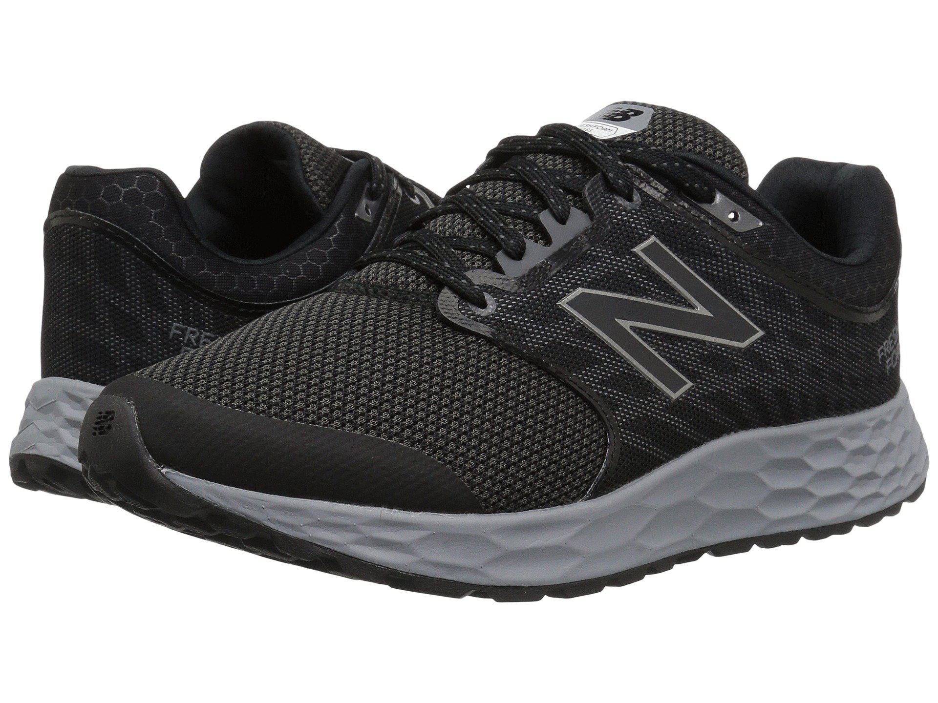 New Balance Fresh Foam 1165 V1 Walking Shoe in Black/Silver (Black) for Men  | Lyst