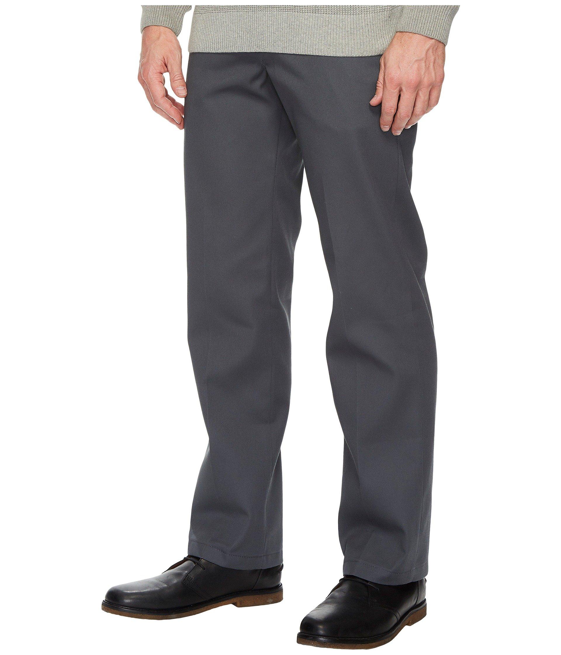 gray work pants