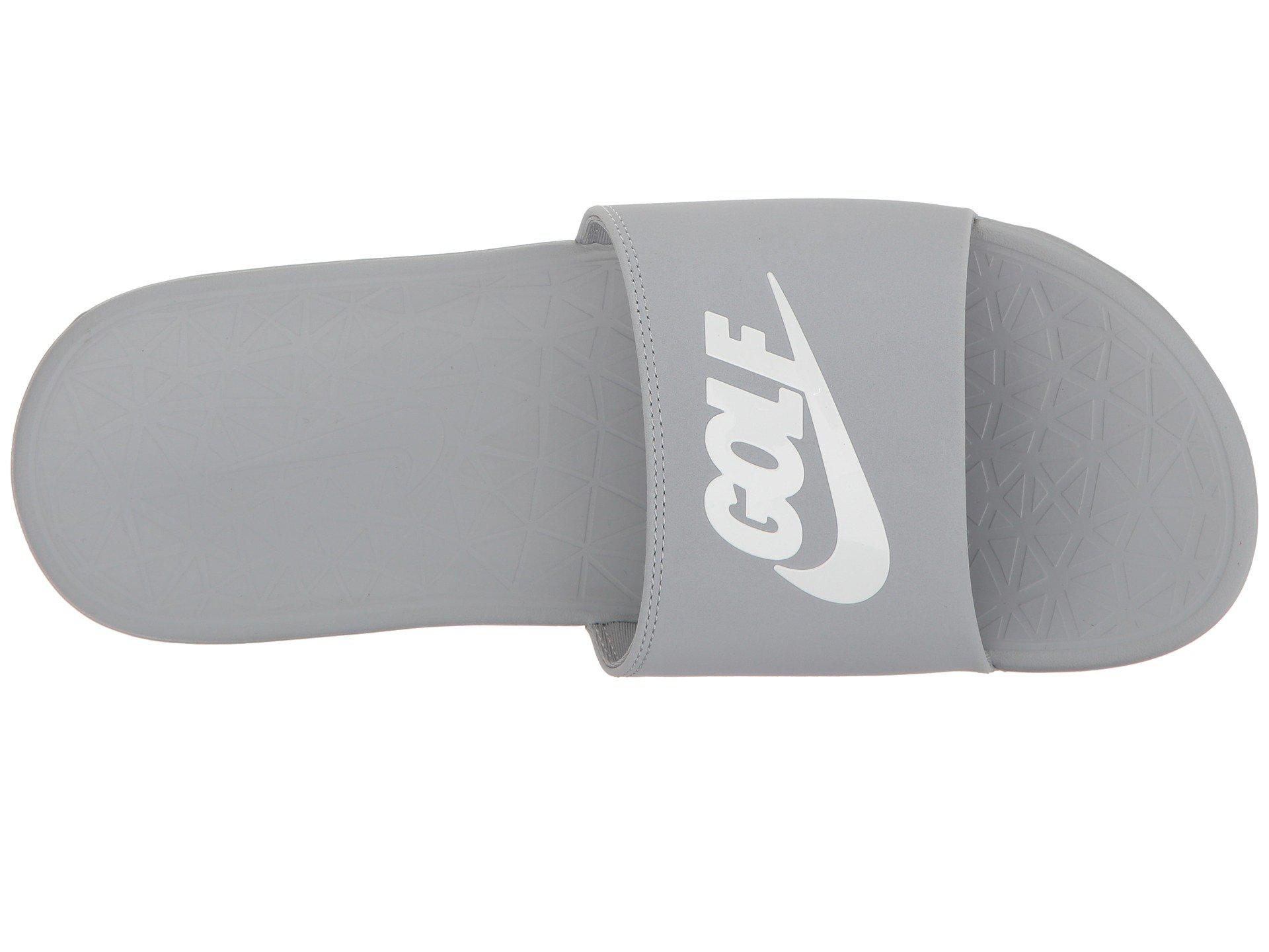 nike benassi solarsoft 2 men's golf slides
