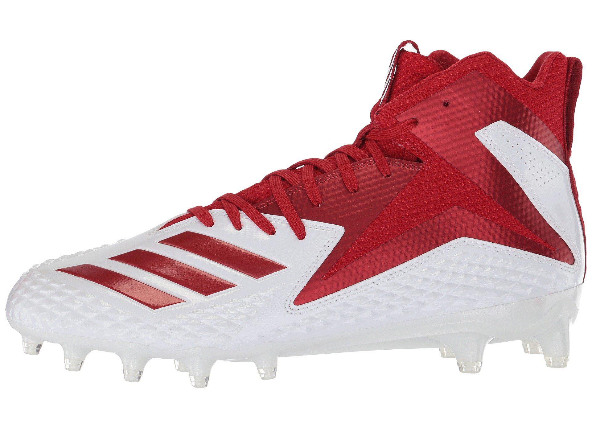 adidas Freak X Carbon Mid Football Shoe, White Power Red, 12 M Us for Men |  Lyst
