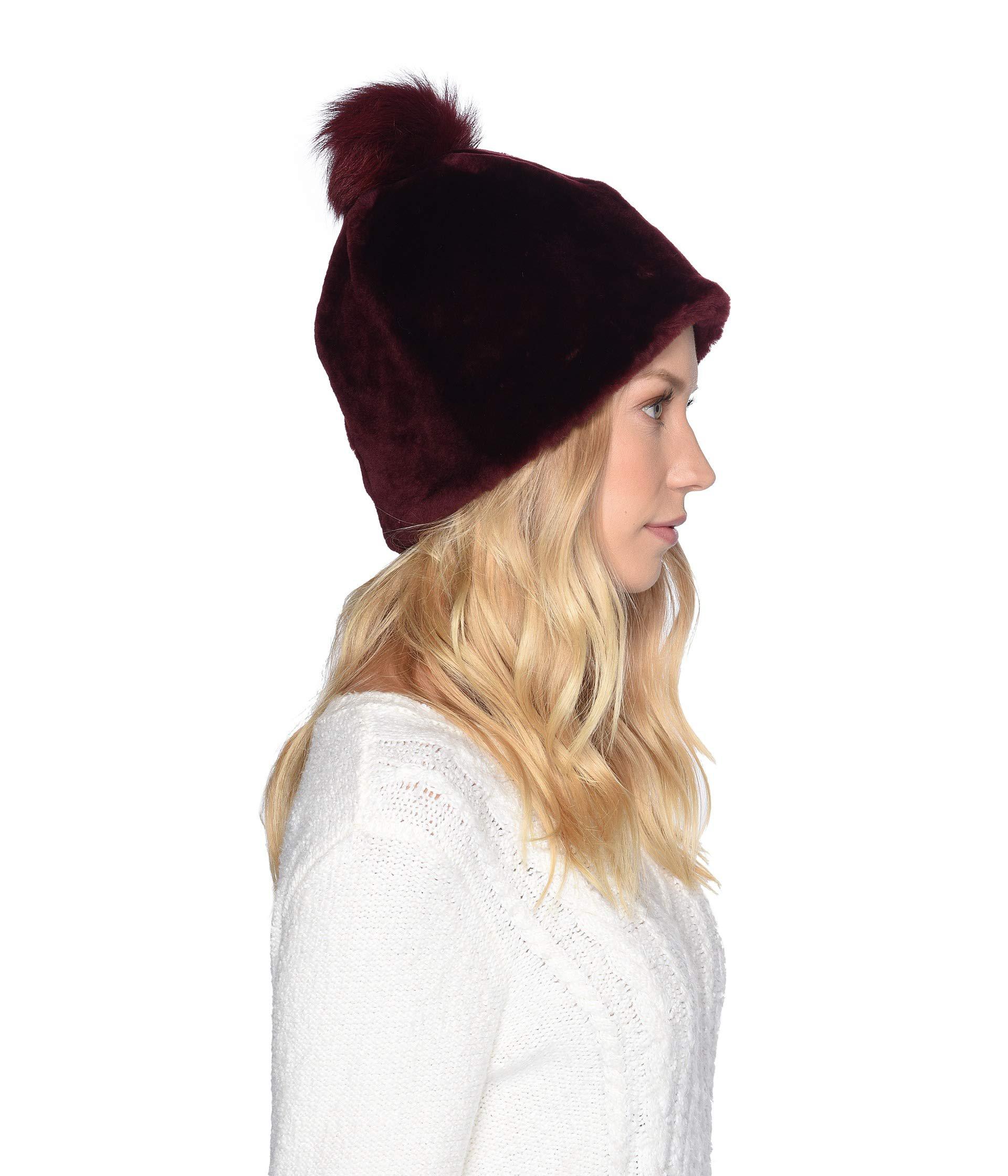 ugg solid sheepskin beanie