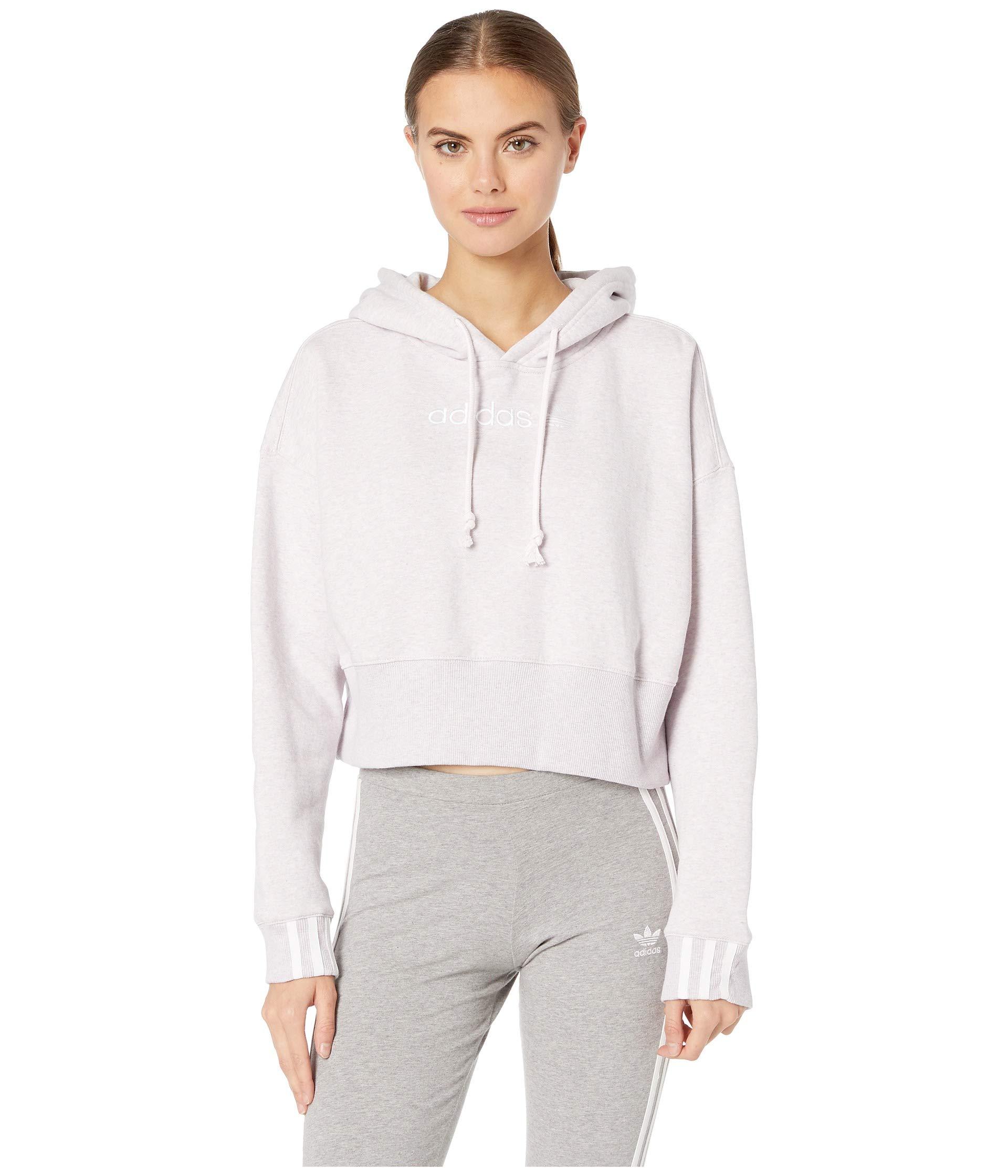adidas coeeze cropped hoodie