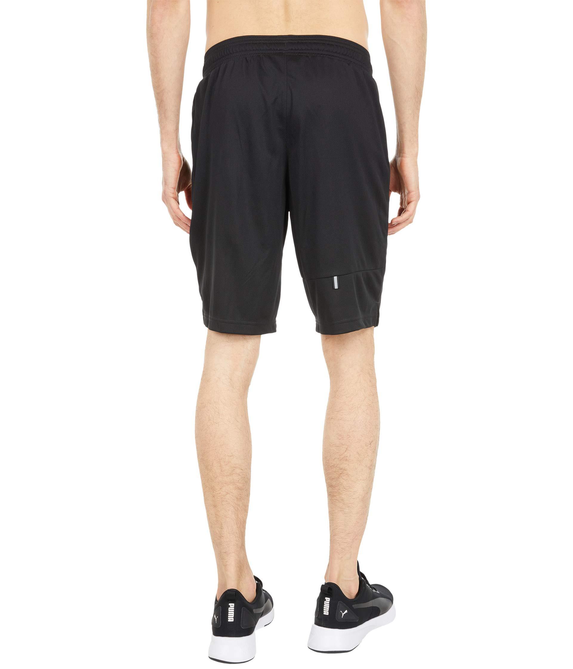 puma interlock shorts mens
