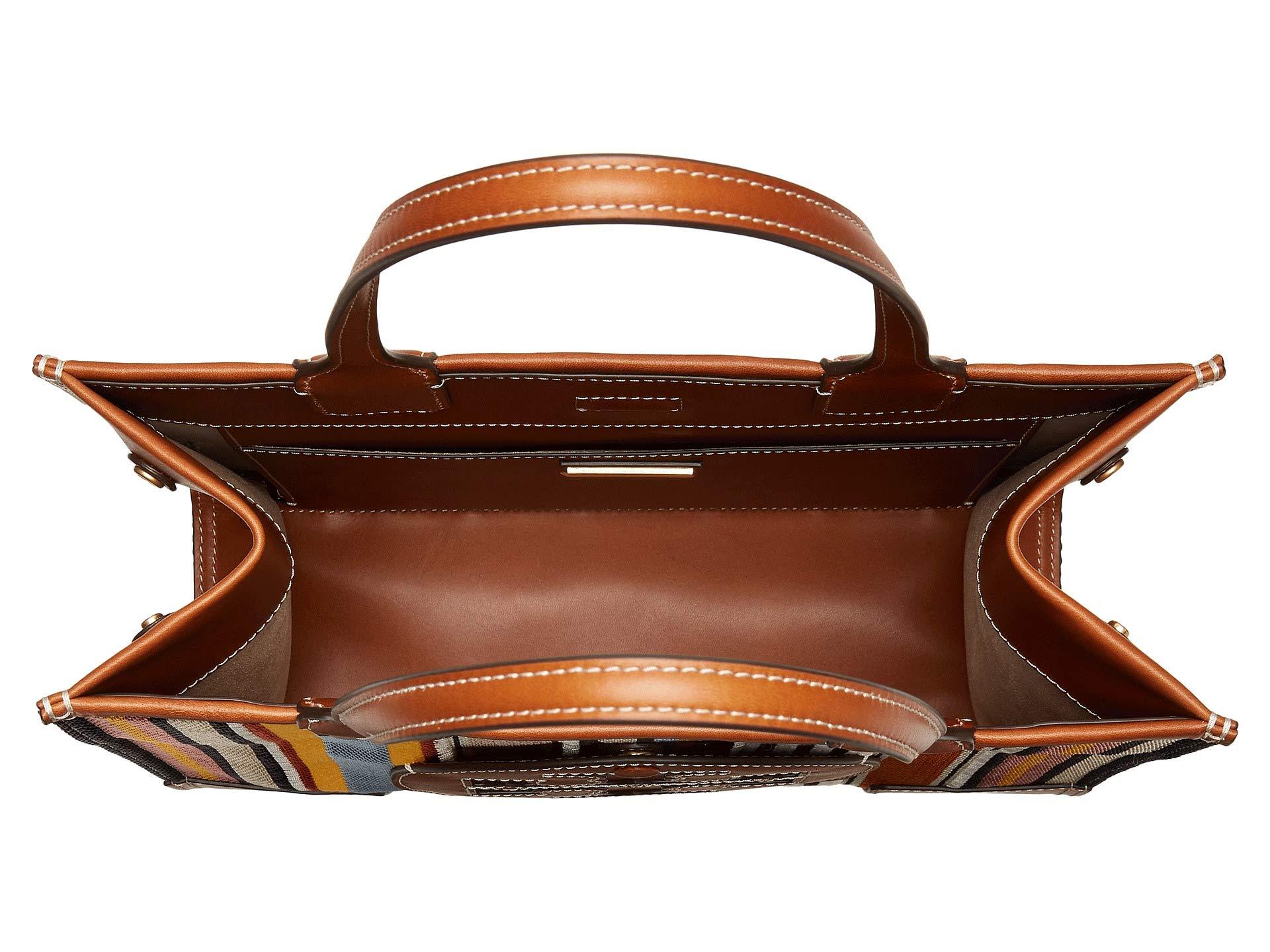 ella webbing patchwork tote