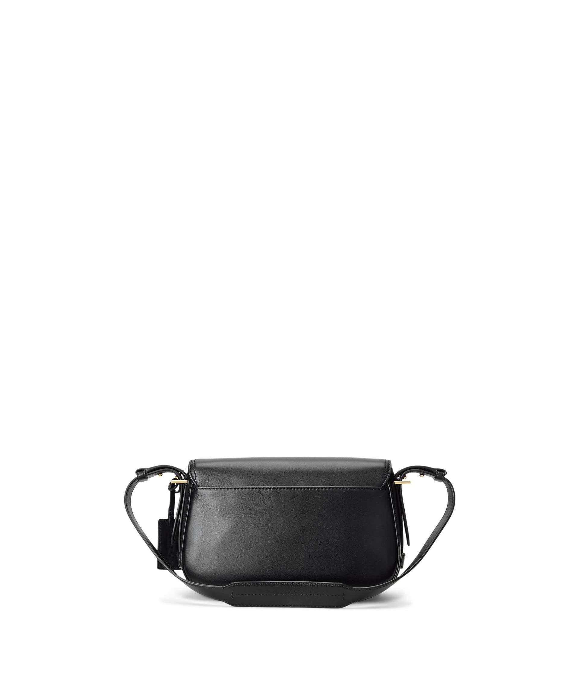 Lauren Ralph Lauren Small Maddy Leather Shoulder Bag