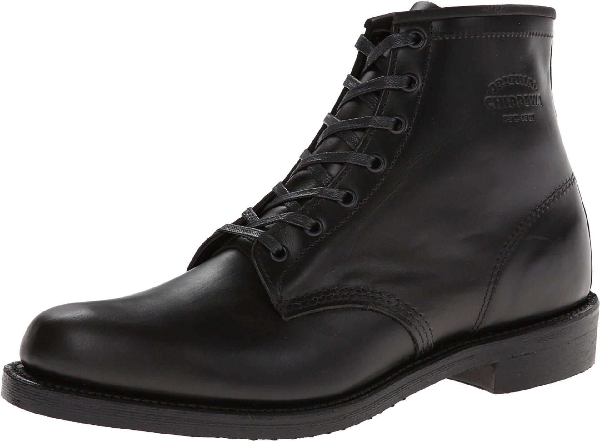 Chippewa Leather Service Boot in Black for Men Lyst