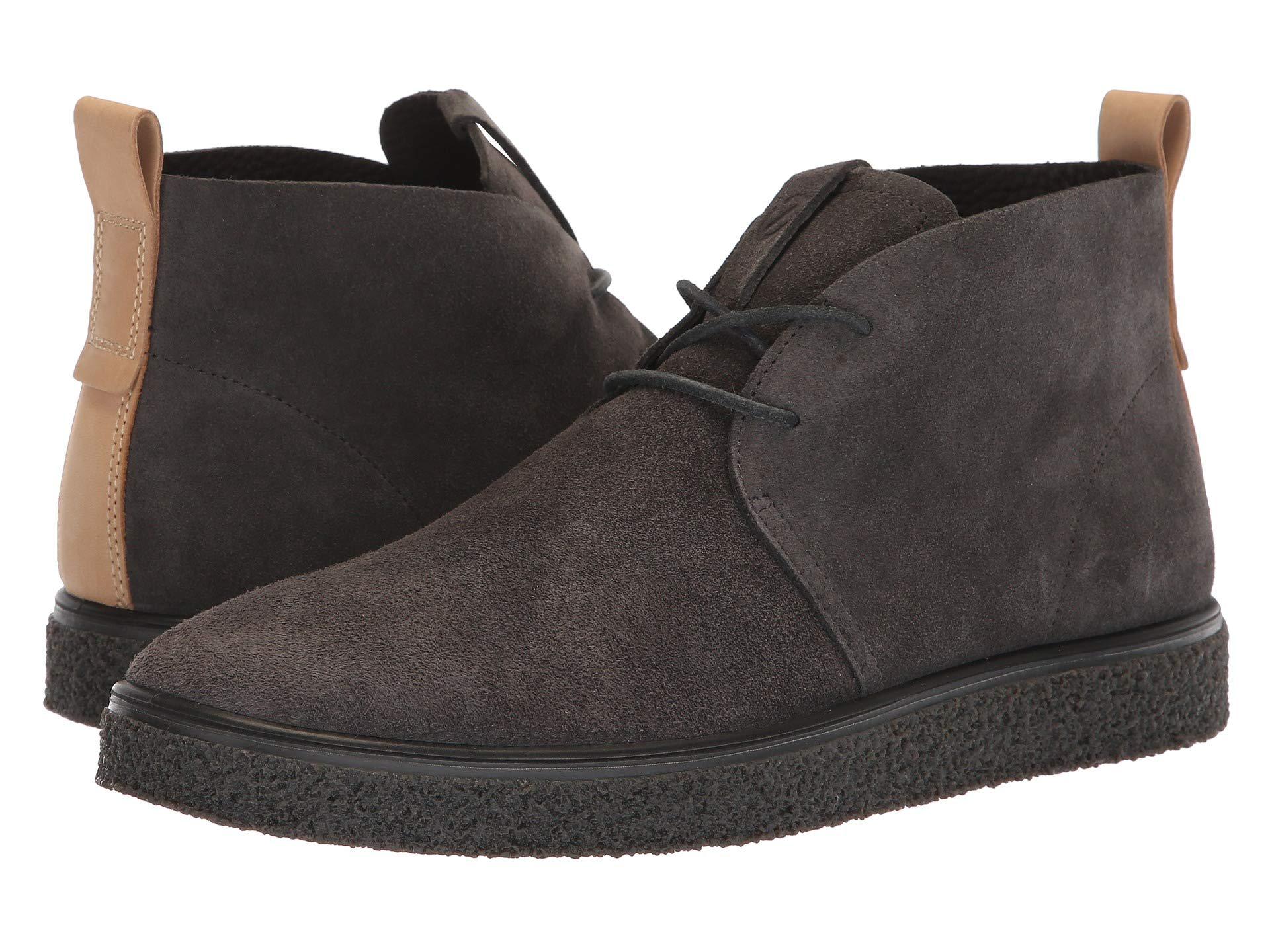 Ecco Crepetray S Desert Boots, Grey (magnet 5308), Uk in Black for Men |  Lyst