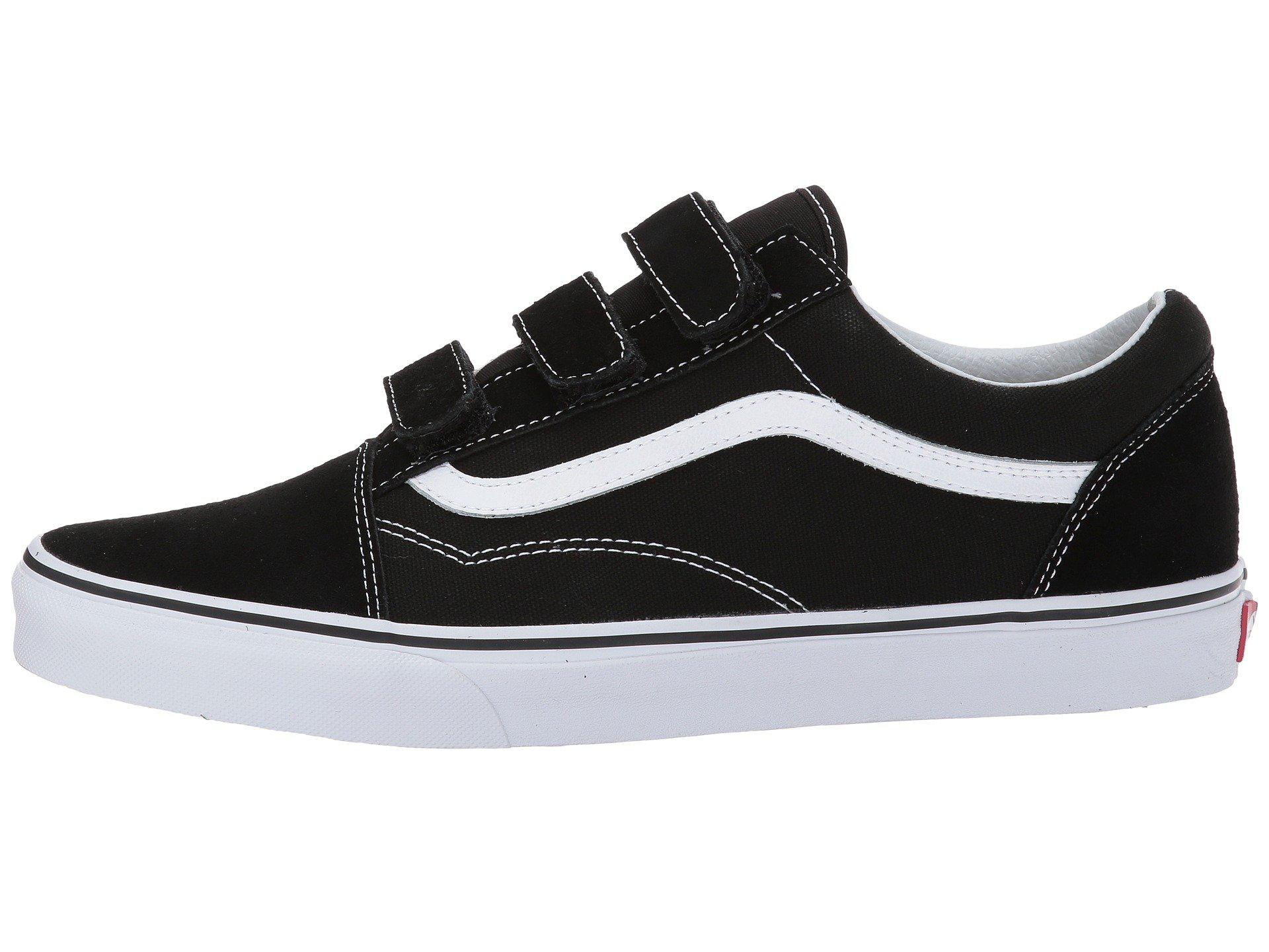 Vans Old Skool V ((suede/canvas) Black/true White) Men's Skate Shoes for  Men - Lyst