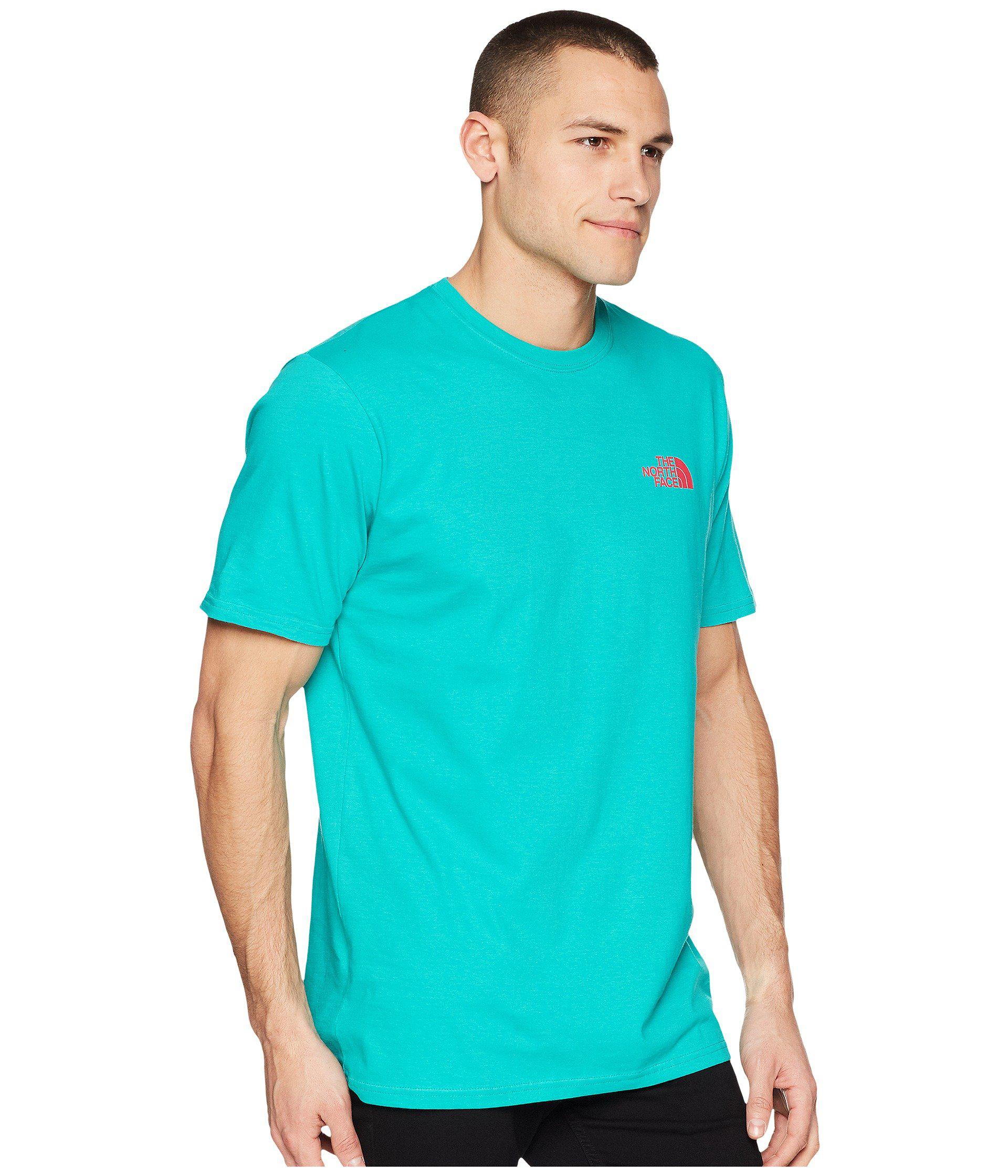 The North Face Cotton Short Sleeve Red Box Tee Shady Blue Tnf White Men S T Shirt For Men Lyst The North Face Cotton Short Sleeve Red Box Tee Shady Blue Tnf White Men S T Shirt For Men Lyst
