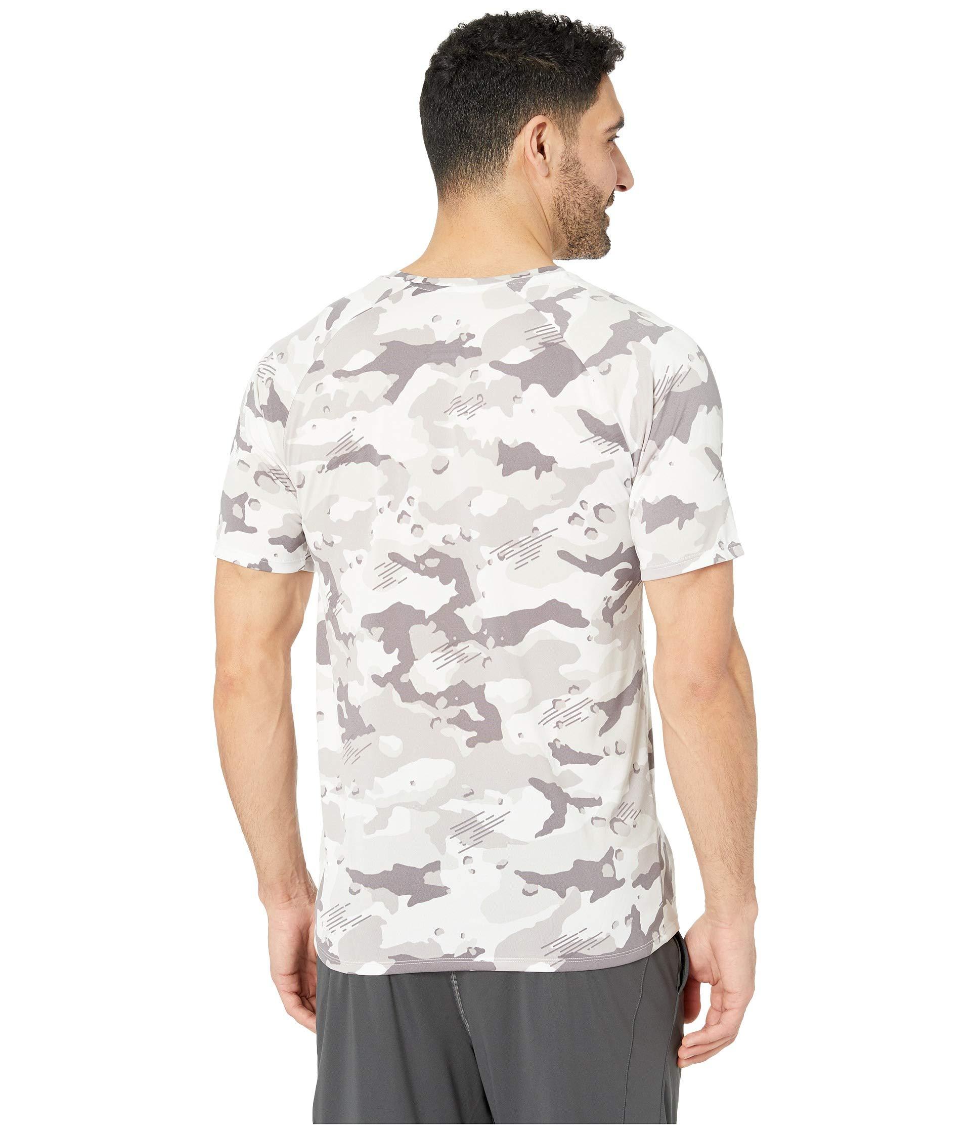 Nike Cotton Dry Legend Tee Camo All Over Print in White/Black Camo (White)  for Men - Lyst