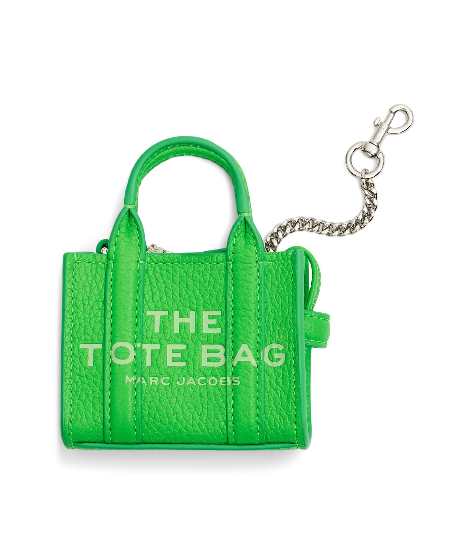 Marc Jacobs The Nano Tote Bag Charm in Green | Lyst
