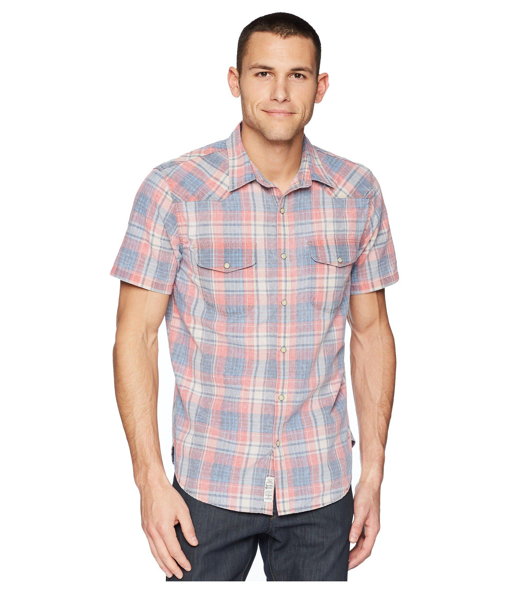 lucky brand western shirt